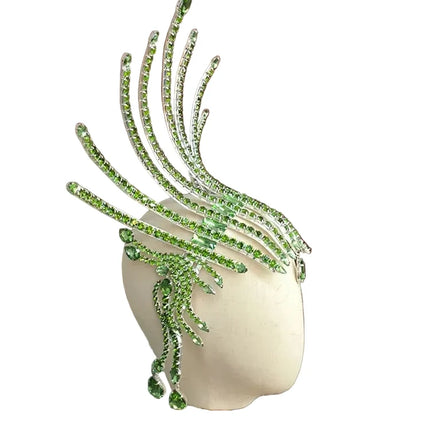 Rhinestone Showgirl Headpiece