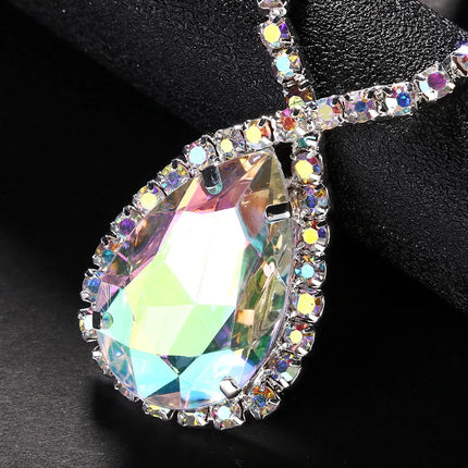 Rhinestone Drop Head Chain Headpiece