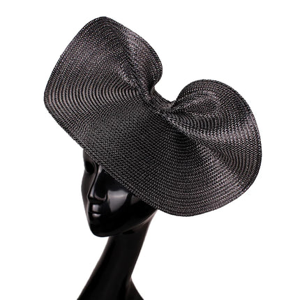Glitter Metallic Sinamay Floral Fascinator Kentucky Derby Tea Party Pillbox Hat