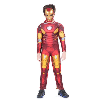 Marvel Superhero Spider Man Captain America Iron Man Thor Hulk Cosplay Costume