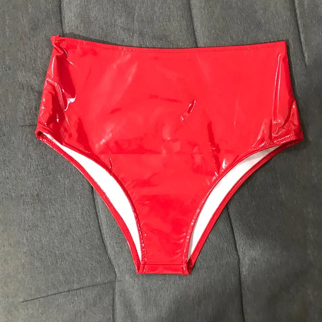 Glossy Metallic Triangle Performance Shorts