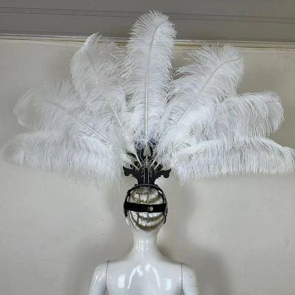 The Stardust Dionysia – Carnival & Samba Feathered Masque Ball Crown