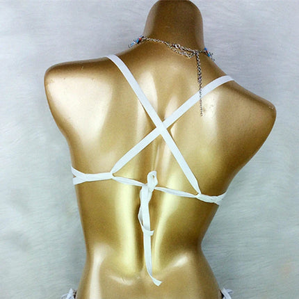 The Stardust Empress Royale – Deluxe Rhinestone Samba Carnival Wire Bra & High-Waist Panties 2-Piece Costume Set
