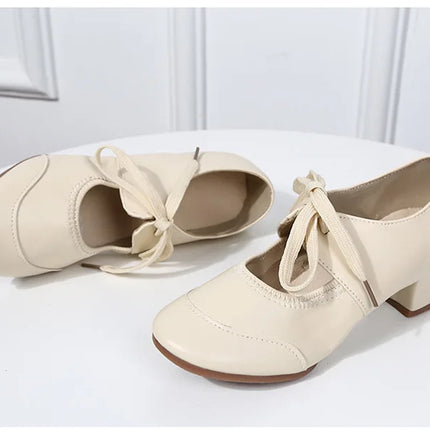 The Stardust Encore Practice Oxford – Leather Latin & Jazz Dance Shoe