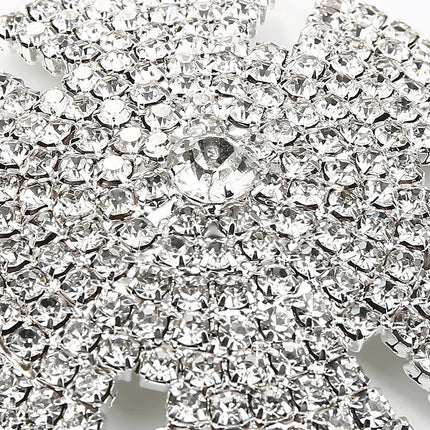 Sparkly Rhinestone Geometric Reusable Nipple Pasties Self-Adhesive Breast Covers