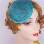 Lake Blue Round / 1PCS With Clip