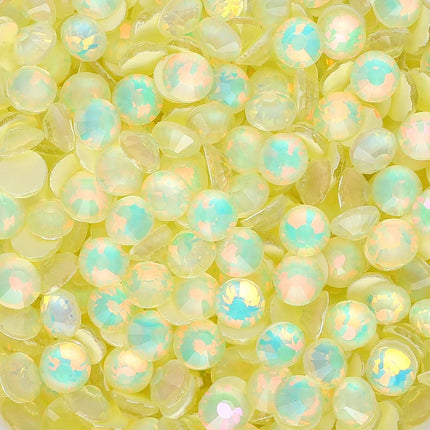 SS6-SS30 Mocha Opal Coral Reef Flatback Glass Non-Hotfix Rhinestones