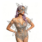 Jumpsuit and mask / One Size