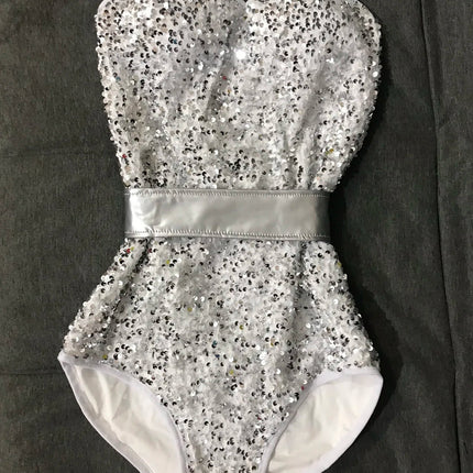 The Stardust Dynasty Sequin Bodysuit – Luxury Structured Stage Leotard