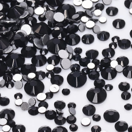 1440PCS SS3-SS20 Mix Size Non-Hotfix Glass FlatBack Rhinestones