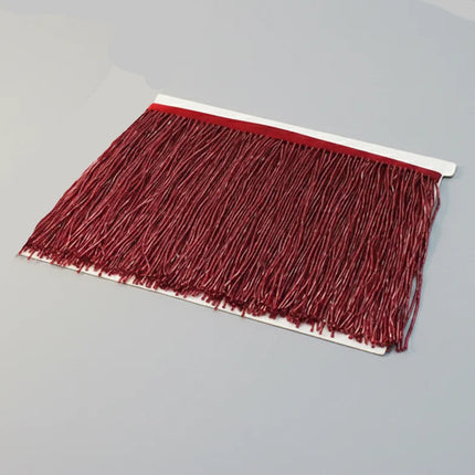 Long Glass Rhinestone Beaded Fringe Trim