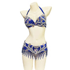royal blue / Bra36B  Belt85cm