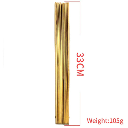 13IN Professional Ostrich Feather Fan Staves