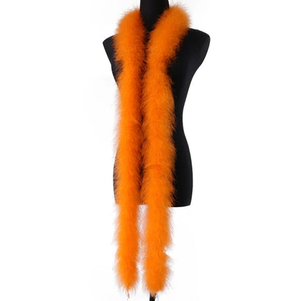 Fluffy Marabou Turkey Feather Boa (2 Meters)