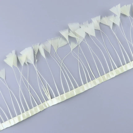 Turkey Feathers Trim Ribbon Fringe