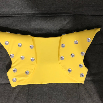 Avant-Garde Showgirl Shoulder Armor Vest – Carnival Stage & Performance Collar Piece