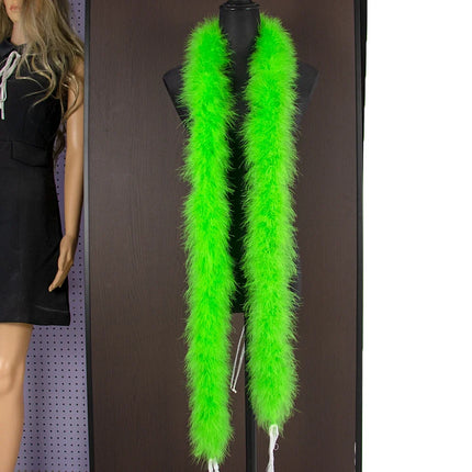 Fluffy Marabou Turkey Feather Boa (2 Meters)