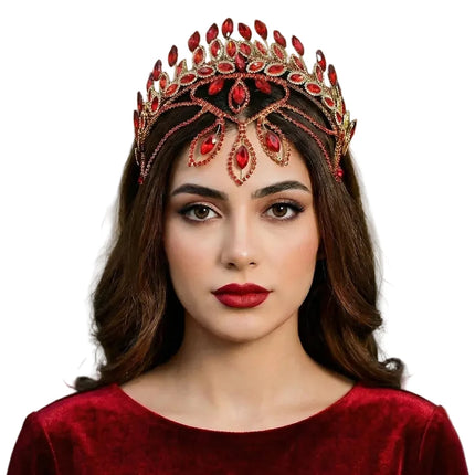 Majestic Rhinestone Headpiece