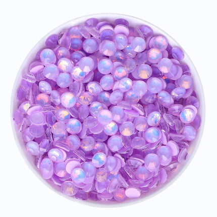 SS6-SS30 Mocha Opal Coral Reef Flatback Glass Non-Hotfix Rhinestones