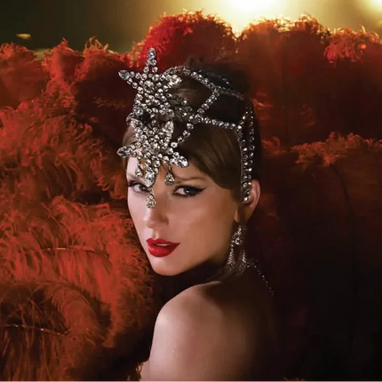 Rhinestone Star Showgirl Headpiece