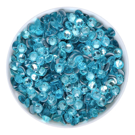 SS3-SS60 Blue Series Non-Hotfix High Quality Glass Flatback Rhinestones
