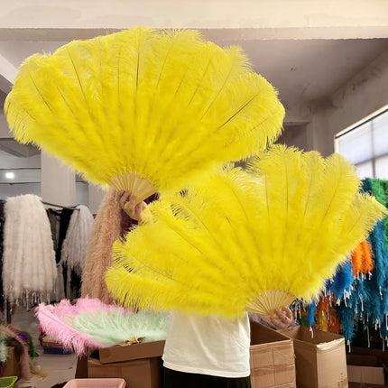 90CM Ostrich Feather Fans