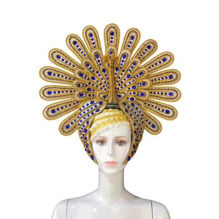 Brazil Rio Spanish Cuba Santiago Havana Venice Dionysia carnival Float Mask dress masque ball costume samba Golden Crown