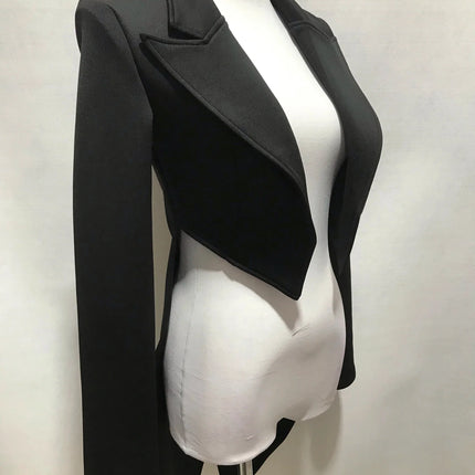The Stardust Cabaret Ringmaster Tailcoat – Structured Performance Suit