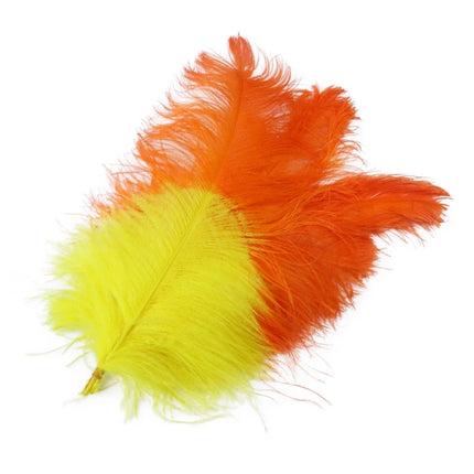 10PC Two-Tone Decorative Feather Plumes