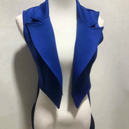 The Stardust Sapphire Showman – Sleeveless Cabaret Tailcoat