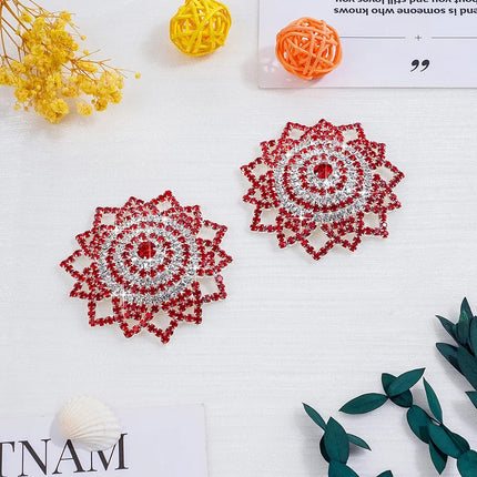 Sparkling Rhinestone Reusable Nipple Pasties Set