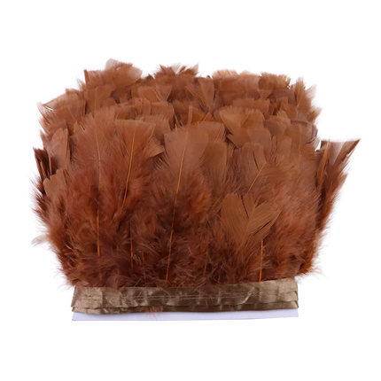 Professional Turkey Feather Fringe Trim 10-15cm