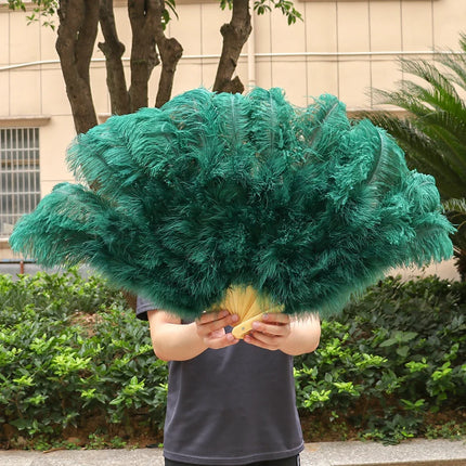 90CM Ostrich Feather Fans