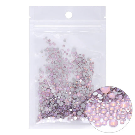 1440PCS SS3-SS20 Mix Size Non-Hotfix Glass FlatBack Rhinestones
