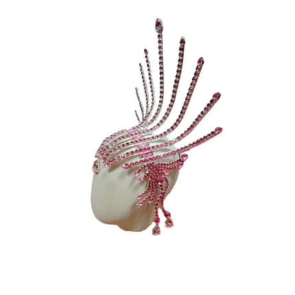 Rhinestone Showgirl Headpiece