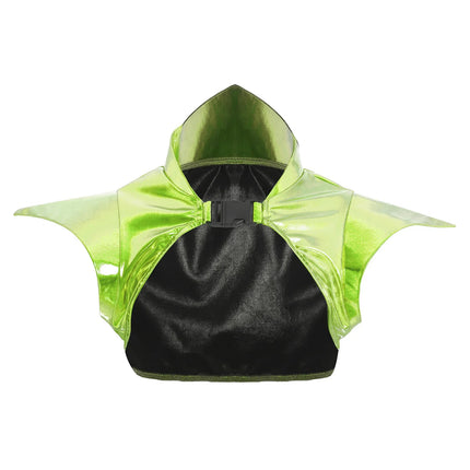 Metallic Gothic Armor Shoulder Shrug Steampunk Pauldron Collar Stage Costume