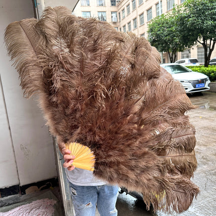 100CM Ostrich Feather Fans