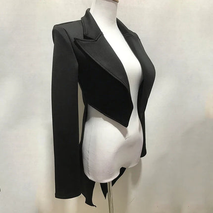 The Stardust Cabaret Ringmaster Tailcoat – Structured Performance Suit