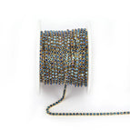 Gold Metallic Blue / SS6(2mm)-5yards