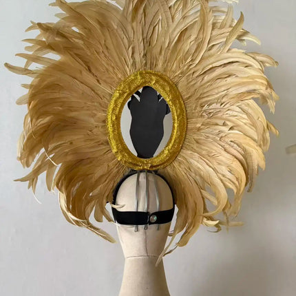 The Stardust Copacabana Feather Crown – Samba Parade Headdress