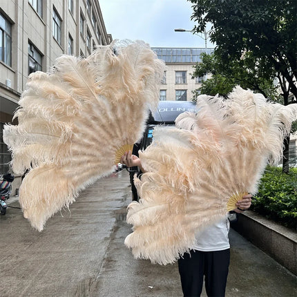 90CM Ostrich Feather Fans