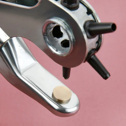 Heavy-Duty 9" Revolving Leather Belt Hole Puncher