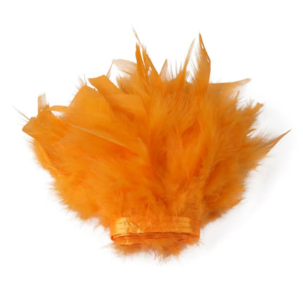 Multicolor Turkey Feather Trim Fringe Fluffy Ribbon
