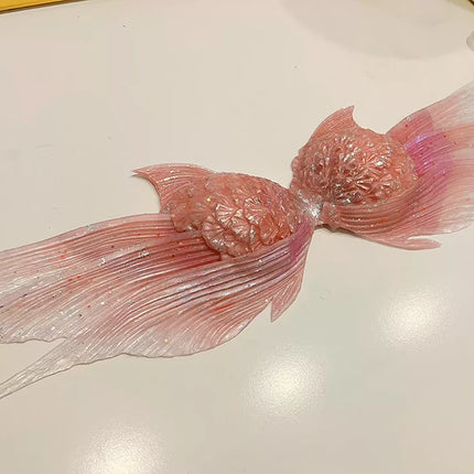 Woven Gold Silicone Mermaid Corset Top Strapless Underwater Photoshoot Bra