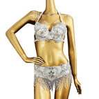 white / Bra42D  Belt105cm