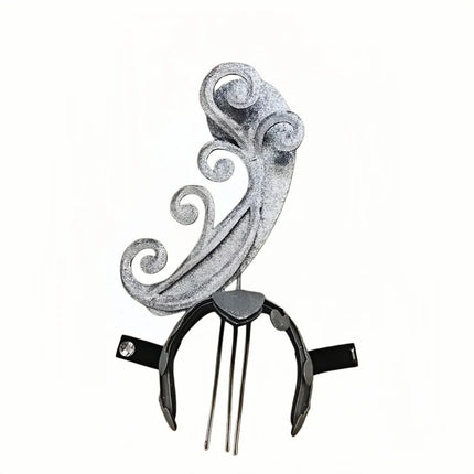 The Stardust Royal Plume – Feathered Carnival & Cabaret Stage Headdress