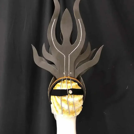 The Stardust Wings of Radiance – Deluxe Feathered Samba & Carnival Crown