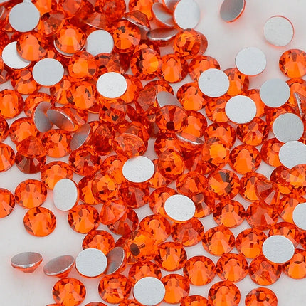 SS3-SS30 Red Series Non-Hotfix Glass Flat-Back  Rhinestones