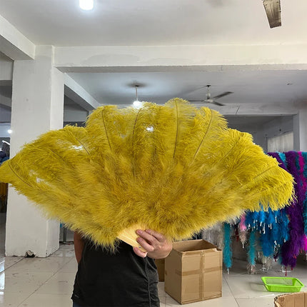 130CM Ostrich Feather Fans