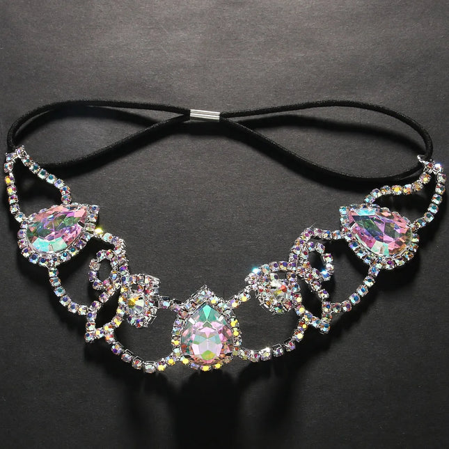 AB Rhinestone Leg/Thigh Chain Jewelry